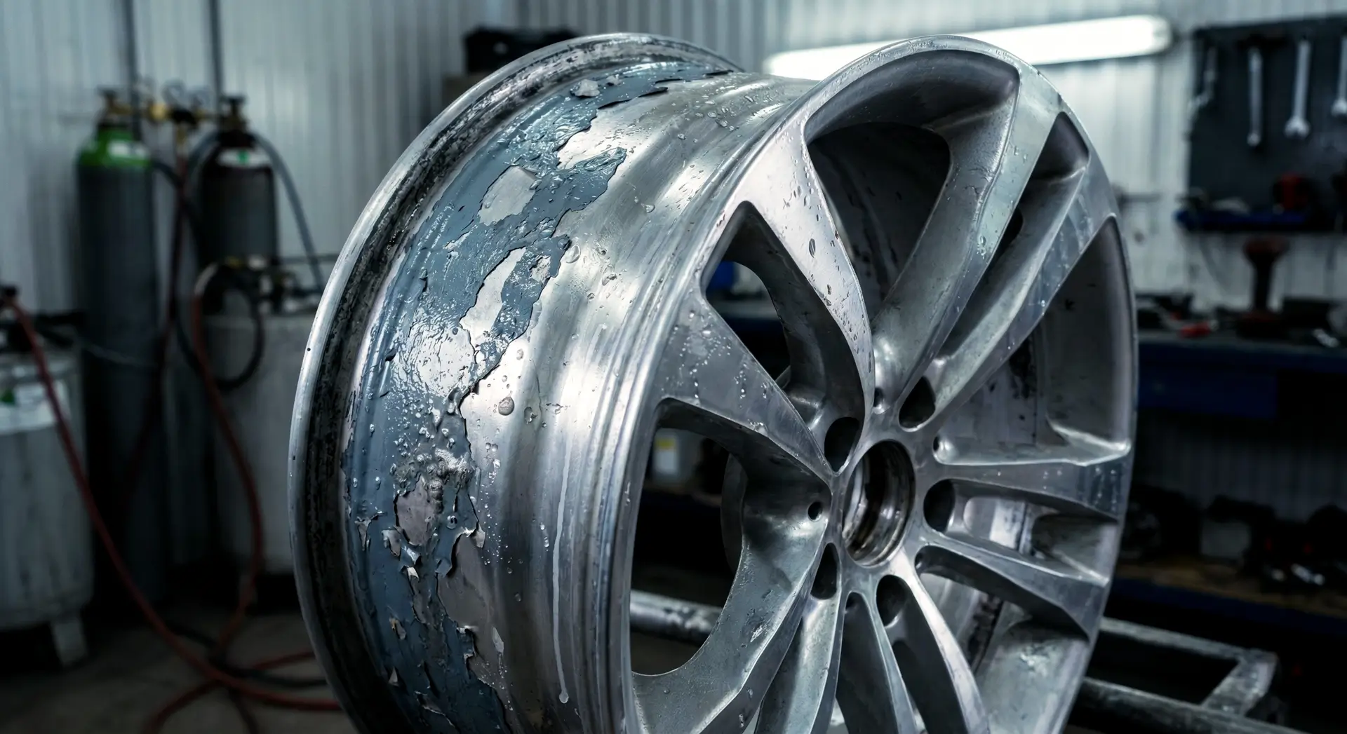 Entlackung von Alufelgen in Düsseldorf – professionelle Vorbereitung zur Neubeschichtung