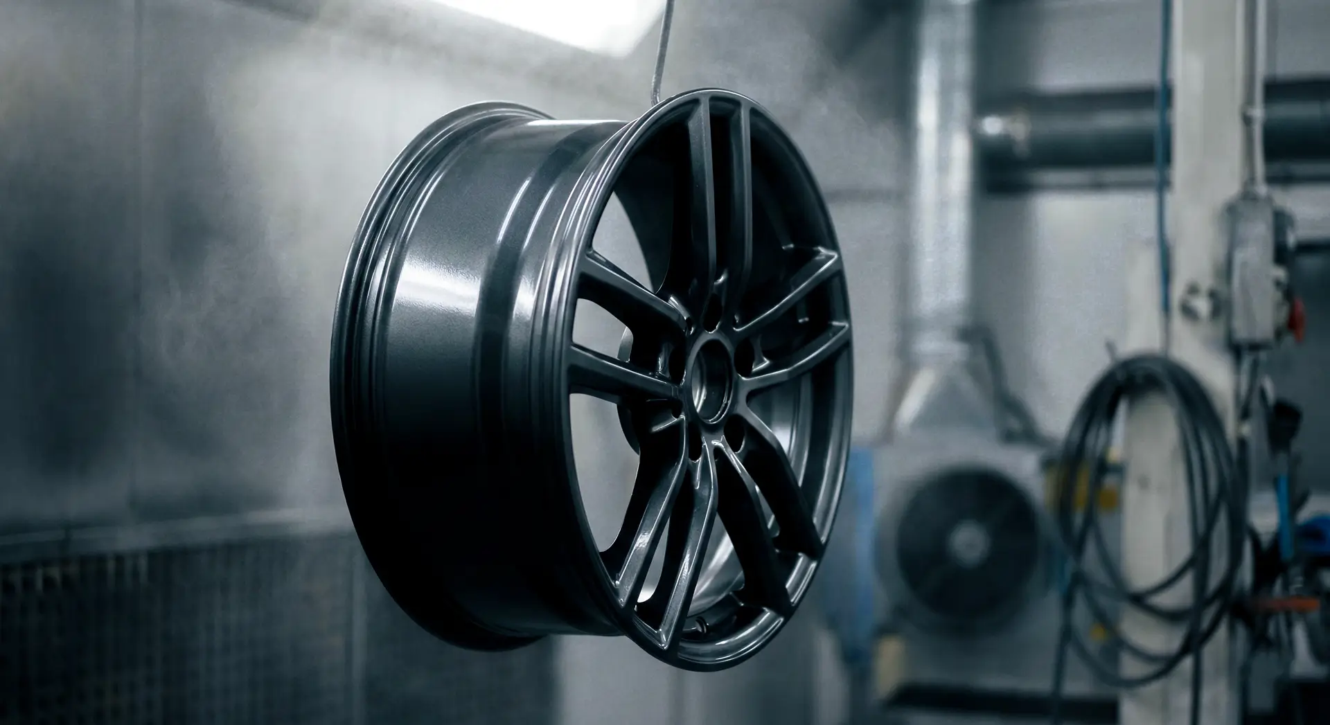 Pulverbeschichtung von Alufelgen in Düsseldorf – professionelle Felgenveredelung