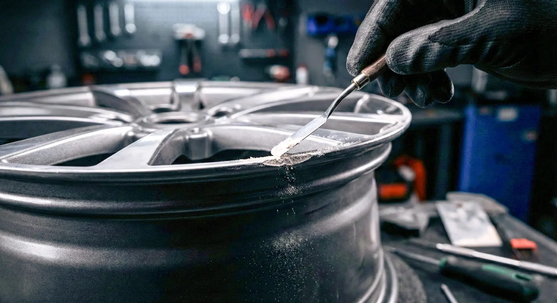 Smart Repair an Alufelge – professionelle Felgenreparatur in Düsseldorf